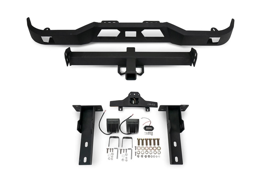 DV8 Offroad Ultra-Slim High Clearance Rear Bumper - JT 