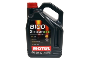 Motul 8100 X-CLEAN EFE 5W30 Motor Oil - 5L