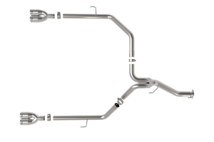 aFe Power Vulcan Series 3in to 2.5in DPF-Back Exhaust System - Polished - JT Diesel