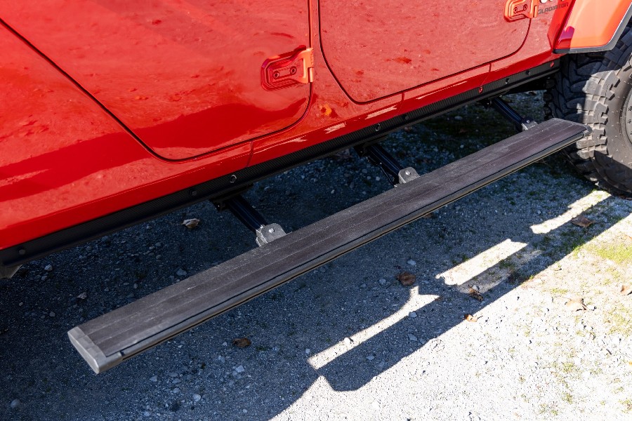 Rough Country Retract Power Board Steps  - JT