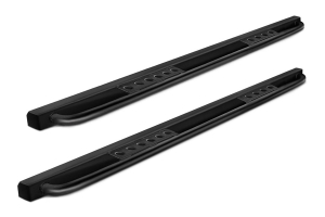 Smittybilt SRC Classic Rock Rails With Step, Black - JK 4DR