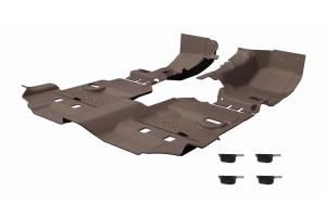 ArmorLite Front and Rear Flooring Kit - Desert Khaki - JK 4Dr