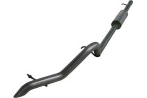 MBRP Installer Series Cat-Back Exhaust System, Aluminized Steel - JK 4dr 2007-11