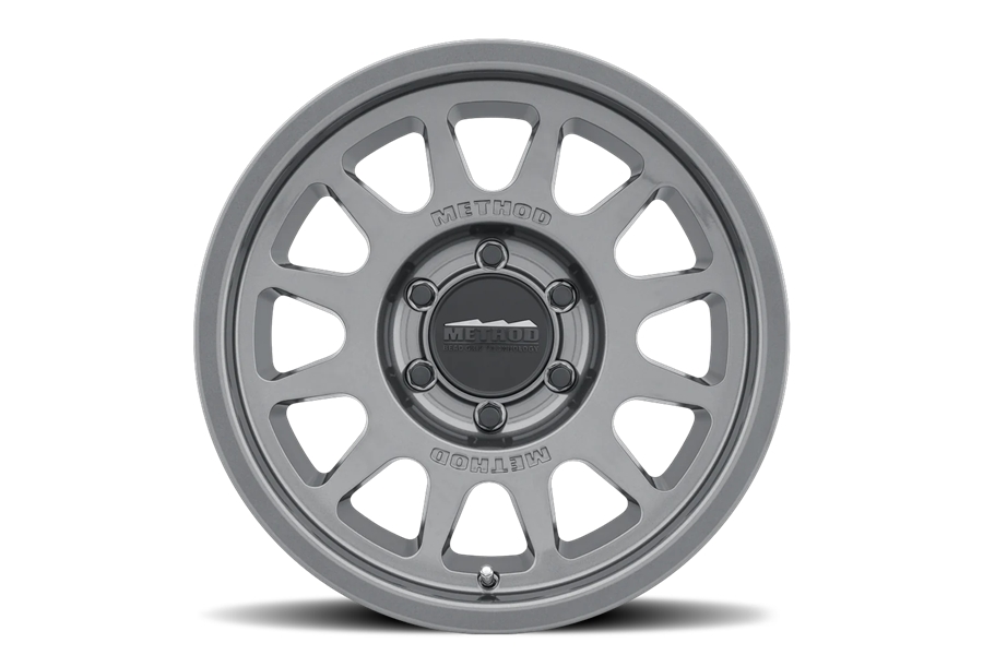 Method Race Wheels 703 Series Bead Grip Wheel, 17x8.5 6x5.5 - Gloss Titanium - Bronco 2021+