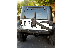 Rock-Slide Engineering Aluminum Rear Bumper w/Tire Carrier - JK