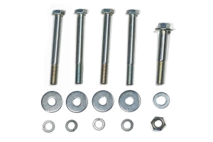 Steer Smarts Yeti Frame Side Track Bar Reinforcement Bracket Hardware Kit - JK 