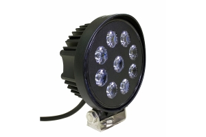 Quake LED 4in RGB Accent Fracture Series Work Spot Light - Quad Lock/Interlock Compatible