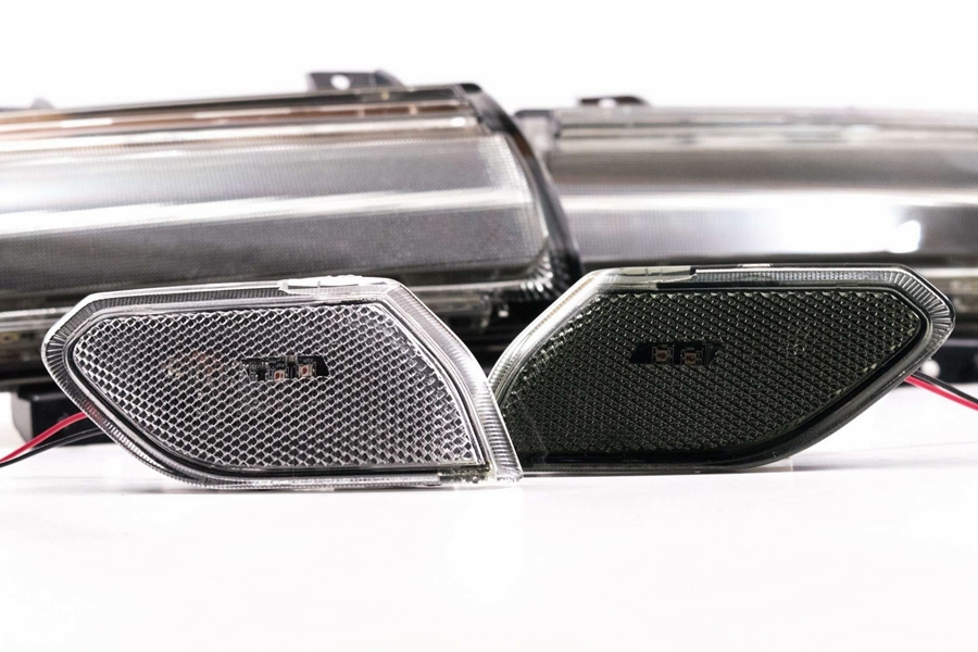 Morimoto XB LED Side Marker Light Set, Smoked - JT & Rubicon/Sahara JL
