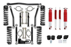 Rock Krawler 3.5in Max Travel Lift Kit, W/ Shock Options - JK 4DR