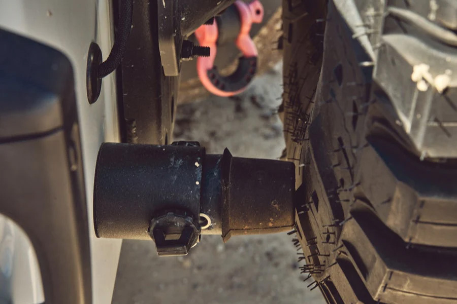 Body Armor Reinforced Tire Carrier - JL