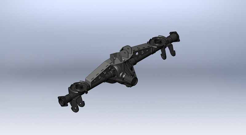 Clayton Rear Axle Truss - WJ 99-04