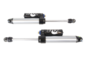 Fox 2.5 Factory Series Adjustable External Reservoir Shock Set Rear 2.5-4in Lift - JK