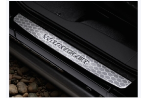 Mopar Stainless Steel Door Sill Guards - JL 4dr