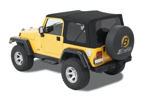 Bestop SuperTop NX Soft Top w/ Tinted Windows - Black Twill - TJ