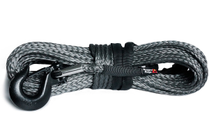 Rugged Ridge Synthetic Winch Line, Dark Gray, 7/16