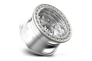 KMC Wheels KM235 Grenade Crawl Beadlock Wheel, 17x9 8x6.5 - Machined