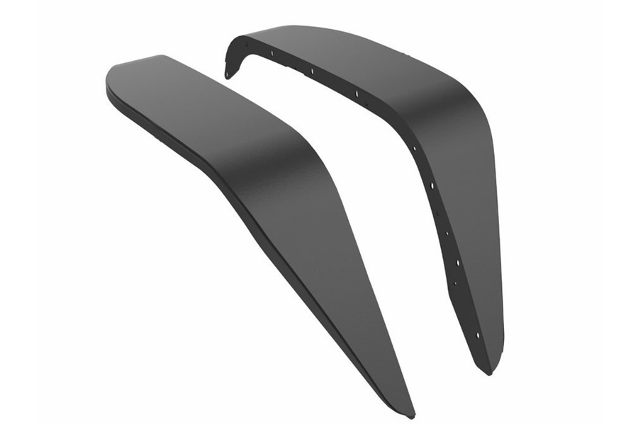 Paramount R-5 Canyon Offroad Fender Flares - Front, 8.75in Width w/LEDs - JK