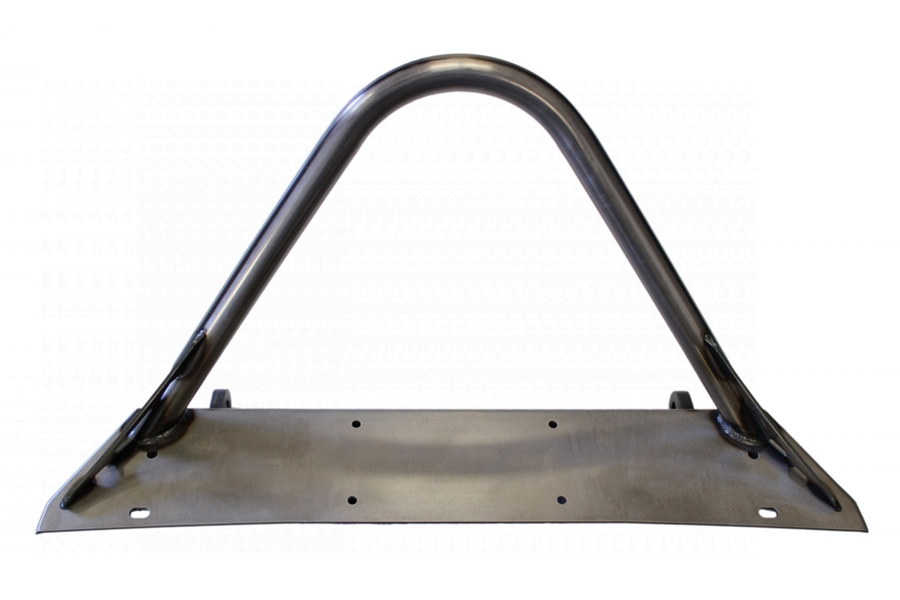 VKS Fab Shorty V2 Front Bumper w/ Stinger and Light Mounts - Bare - JK