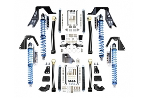 EVO Manufacturing Enforcer PRO NV2514 Stage 3 Coilover Kit w/ Compression Adjusters - Black - JL 2Dr