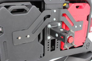 JCR Offroad Adventure Tire Carrier Roto Pax Mount Black - JK