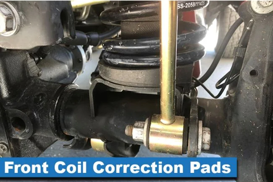 MetalCloak Coil Correction Pads - Front - JL/JT