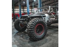 Motobilt Front Cut-in Fender Flares - Bare - YJ
