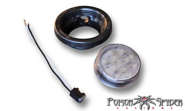 Poison Spyder LED Back-Up Light Clear 2.5in