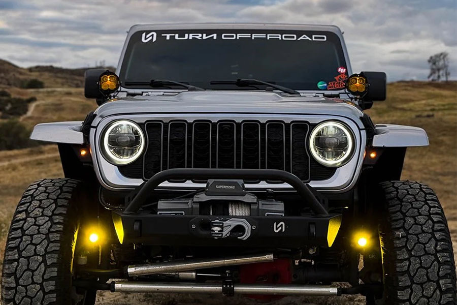 Turn Offroad Stubby Front Bumper - JL/JT