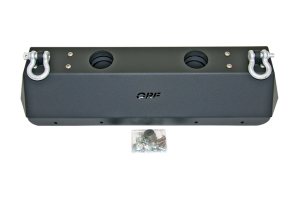 OR-Fab Light Mount Rock Slider Front Bumper Wrinkle Black - JK