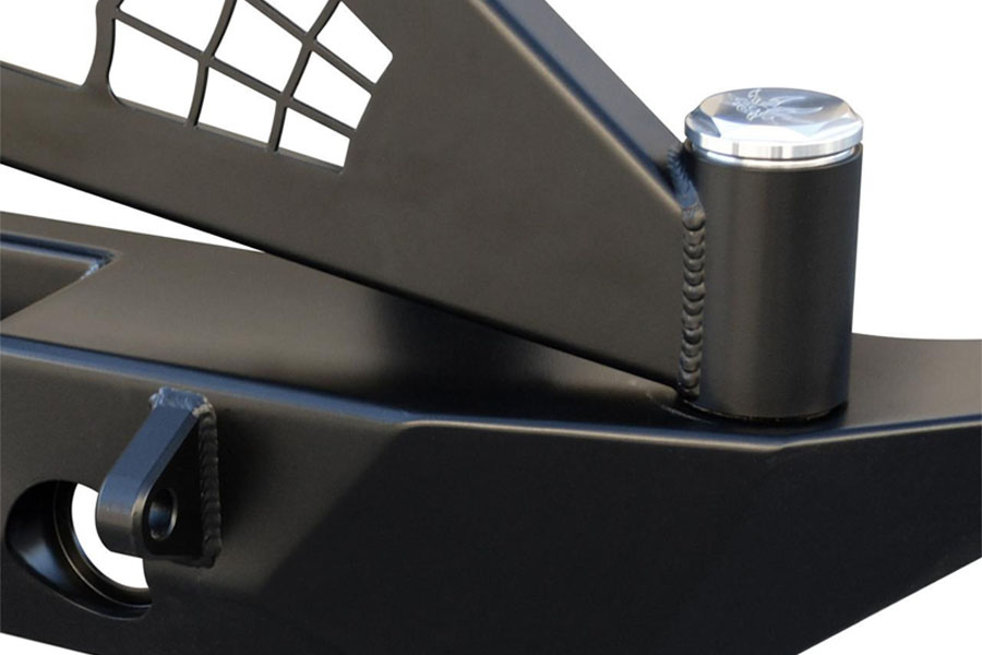 Poison Spyder Rock Brawler II Rear Tire Carrier - Bumper Only - JK