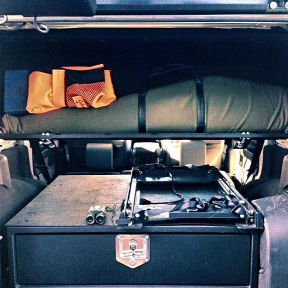 Grenadeacorp Sub Roof Concealed Locking Storage System 4 Door