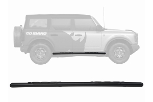 Go Rhino 5in 1000 Series Side Step Kit - Textured Black - Bronco 2021+ 4dr