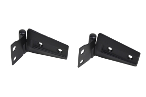 Kentrol Hood Hinge Set - Textured Black  - JK 