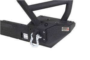 Fishbone Offroad Front Winch Bumper w/ Full Grille Guard  - JK 