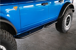 DV8 Offroad OE Plus Series Side Steps - Black - Bronco 2021+ 4dr