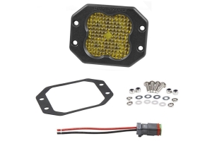 Diode Dynamics SS3 Pro Flush Mount LED Pod - Yellow Flood