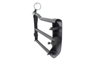 Go Rhino Trailline Front Tubular Doors - Textured Black - JT / JL
