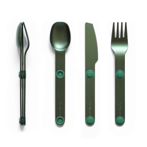 Full Windsor Magware Magnetic Flatware, Single Set - Green 