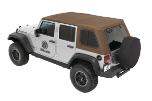 Bestop Trektop Pro Hybrid Soft Top, Tan - JK 4dr