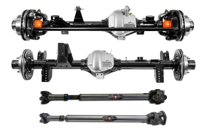 Currie Enterprises 70 Platinum Front and Rear Axles w/ Driveshafts Package - JL 392