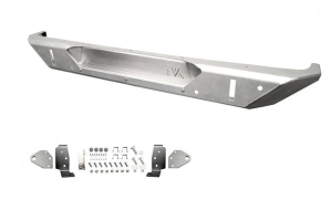 EVO Manufacturing Alumilite Bumper, Rear - Semi Gloss Black Powder Coat - JL