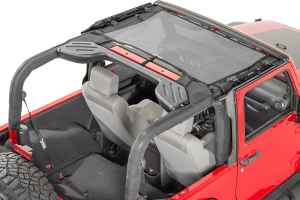 Dirty Dog 4x4 Front Seat Sun Screen Grey - JK