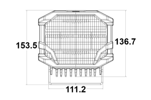Morimoto BigBanger NCS LED Pod, Amber DRL, Combo, White, Each