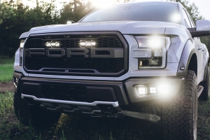 Rigid Industries Triple Fog Light Kit - 2017 Ford Raptor