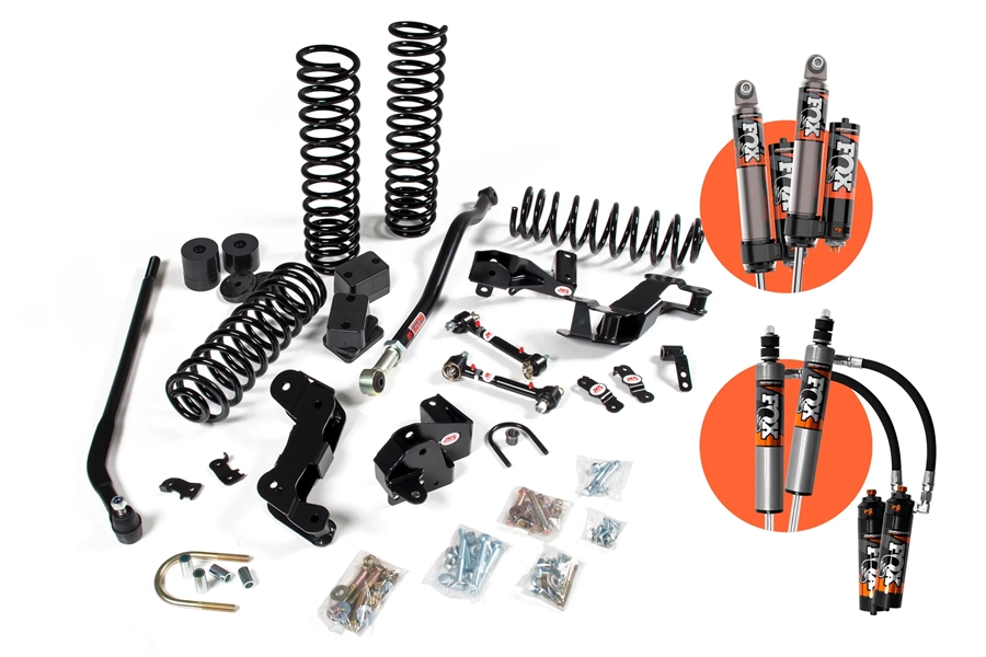 JKS 3.5in J-Kontrol Lift Kit w/ Fox 2.5 Shocks ( Part Number: JSPEC109PES)