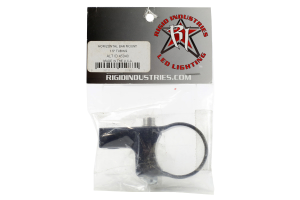 Rigid Industries Horizontal Bar Light Mount Black 1.5in