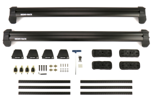 Rhino RackVortex 2500 RS Black 2 Bar Roof Rack