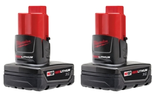 Milwaukee Tool M12 REDLITHIUM XC Battery - Two Pack