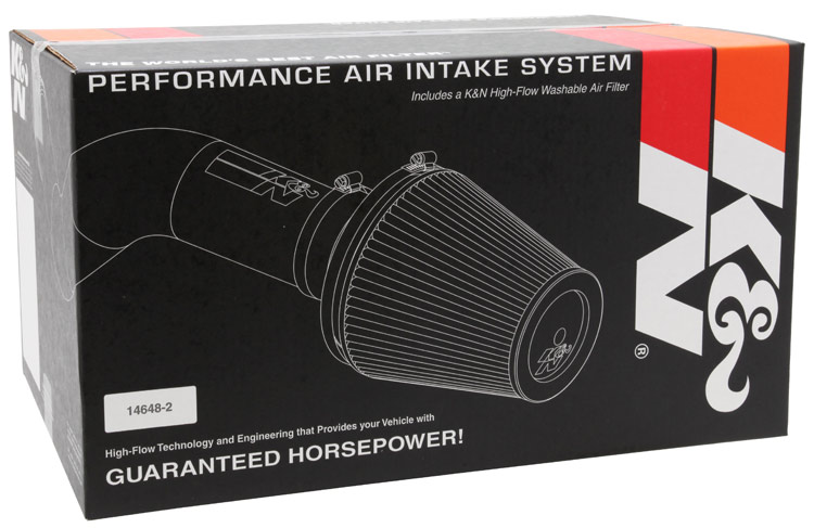K&N Filters 77 Series High Flow Air Intake - JK 2012+