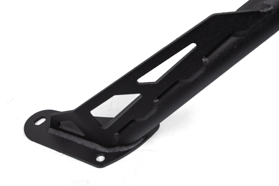 Crawltek Front Bumper Flat Top Stinger - Black - JT/JL/JK